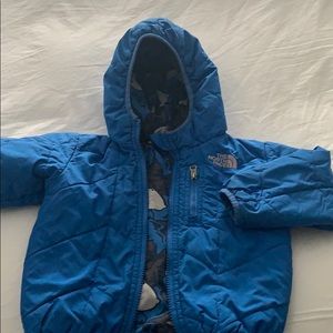 North face reversible jacket